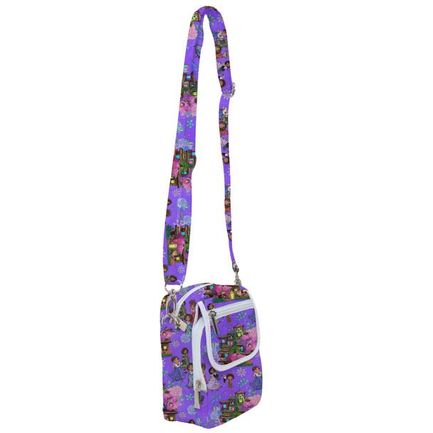 Belt Bag with Shoulder Strap - Whimsical Madrigals