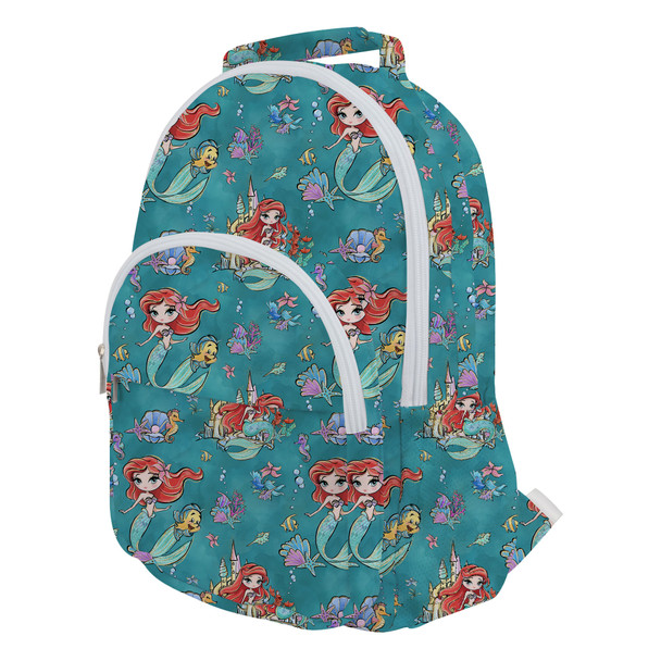 Pocket Backpack - Whimsical Ariel