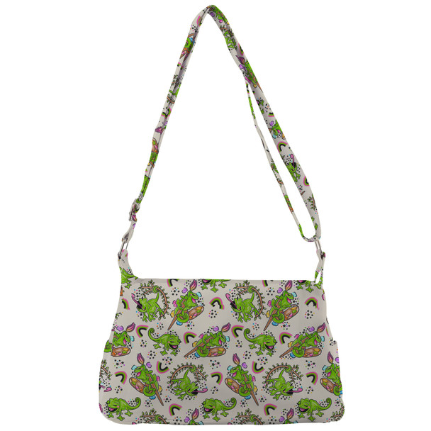 Shoulder Pocket Bag - Tangled Pascal Paints