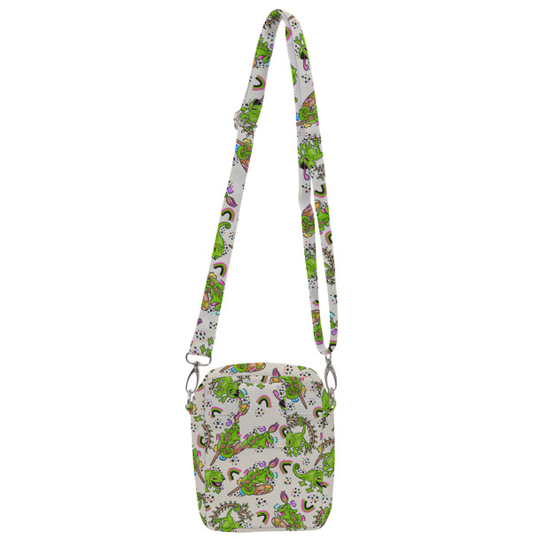 Belt Bag with Shoulder Strap - Tangled Pascal Paints