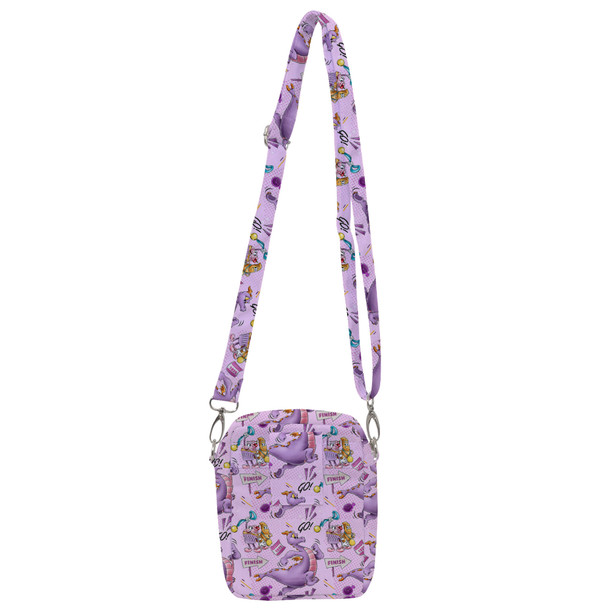 Belt Bag with Shoulder Strap - Figment Races RunDisney Inspired