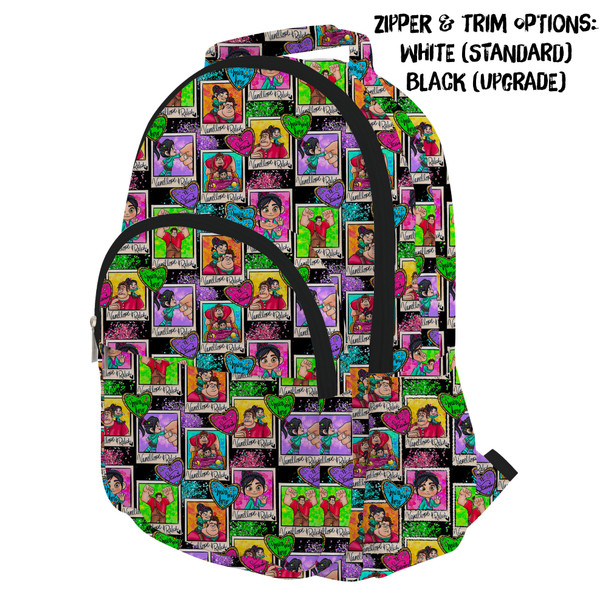 Pocket Backpack - You're My Hero Wreck It Ralph Inspired