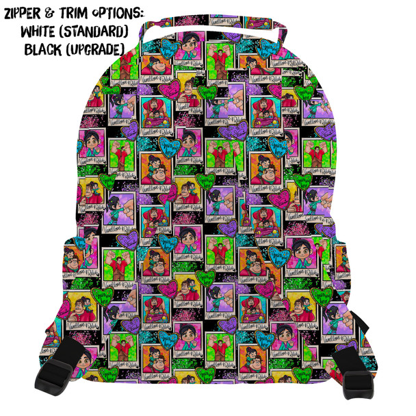Pocket Backpack - You're My Hero Wreck It Ralph Inspired