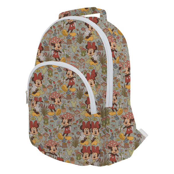 Pocket Backpack - Cottagecore Mickey & Minnie