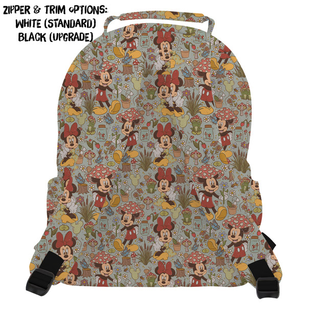 Pocket Backpack - Cottagecore Mickey & Minnie