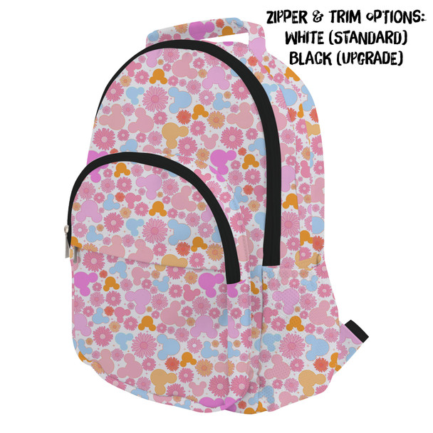 Pocket Backpack - Floral Hippie Mouse