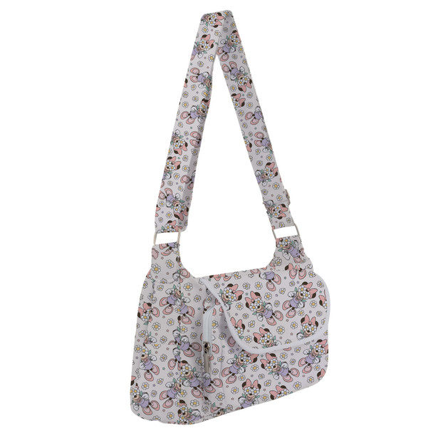 Shoulder Pocket Bag - Minnie Mouse with Daisies