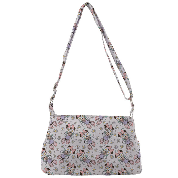 Shoulder Pocket Bag - Minnie Mouse with Daisies