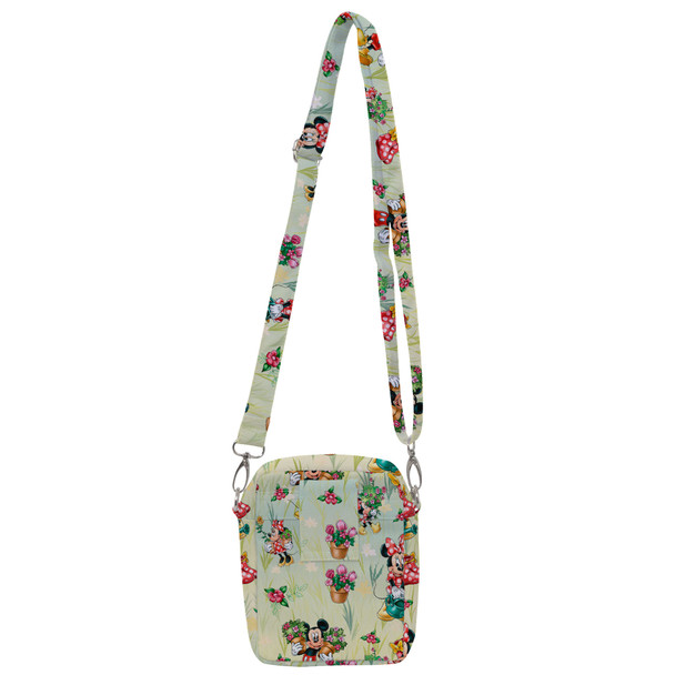 Belt Bag with Shoulder Strap - Gardener Mickey and Minnie