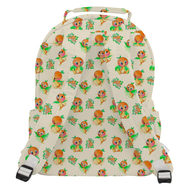 Pocket Backpack - Little Orange Bird