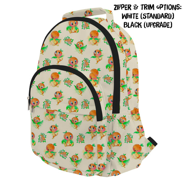 Pocket Backpack - Little Orange Bird