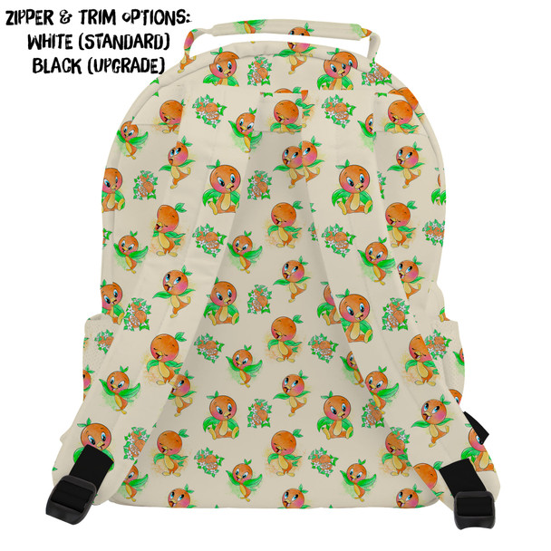 Pocket Backpack - Little Orange Bird