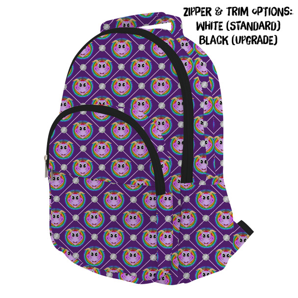 Pocket Backpack - Geometric Figment