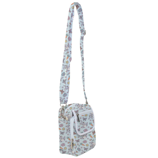 Belt Bag with Shoulder Strap - Thumper Springtime