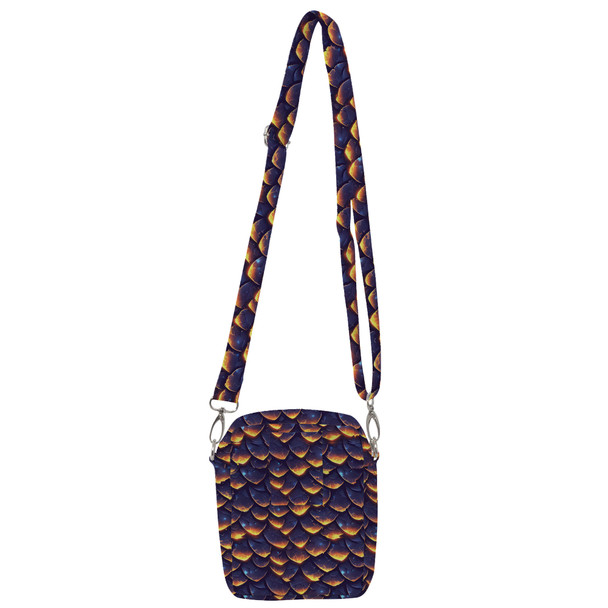 Belt Bag with Shoulder Strap - Animal Print - Dragon