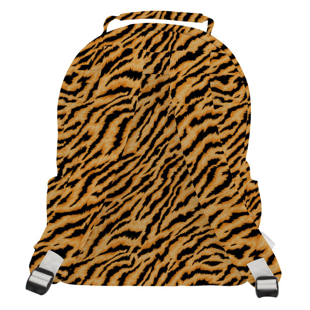 Pocket Backpack - Animal Print - Tiger