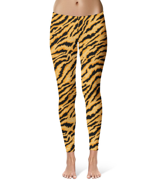 Sport Leggings - Animal Print - Tiger