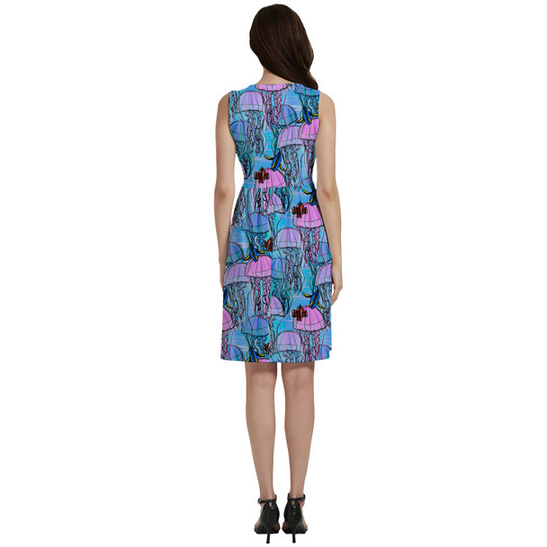 Button Front Pocket Dress - Jellyfish Jumping