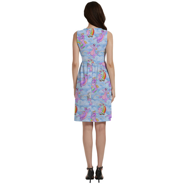 Button Front Pocket Dress - Imagine with Figment