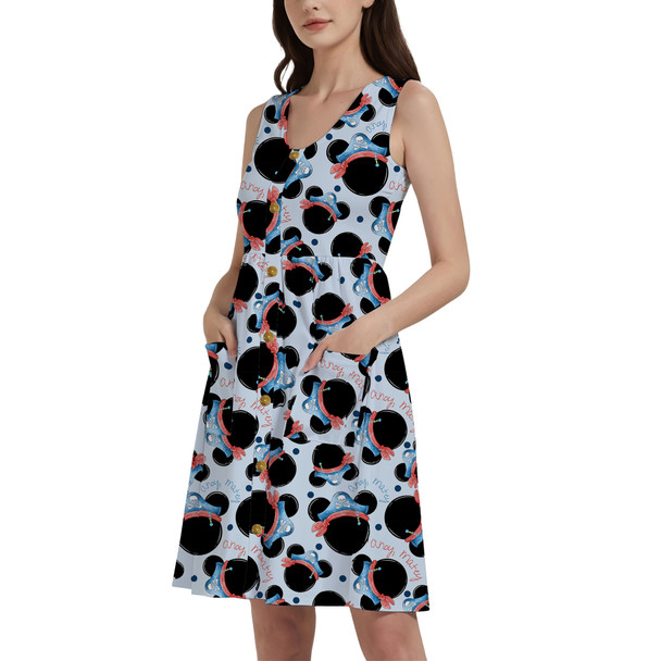 Button Front Pocket Dress - A Pirate Life for Mickey