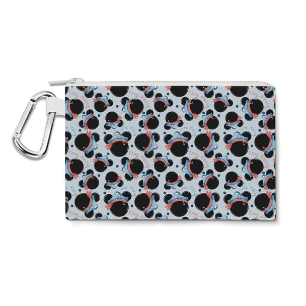 Canvas Zip Pouch - A Pirate Life for Mickey