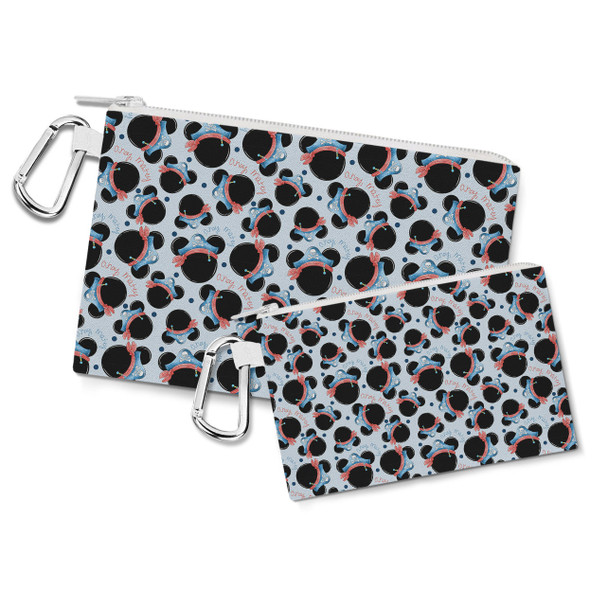 Canvas Zip Pouch - A Pirate Life for Mickey