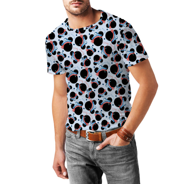 Men's Cotton Blend T-Shirt - A Pirate Life for Mickey