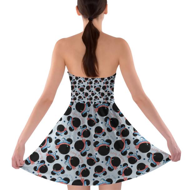 Sweetheart Strapless Skater Dress - A Pirate Life for Mickey