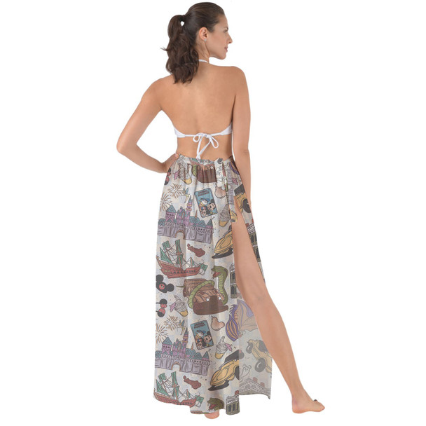 Maxi Sarong Skirt - West Coast Disneyland