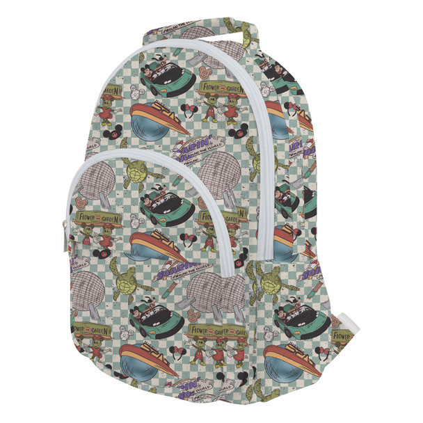 Pocket Backpack - Hand Drawn Epcot