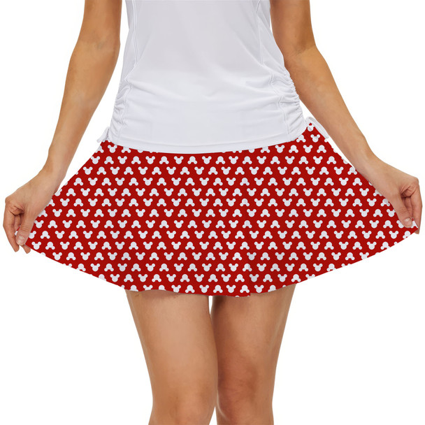 Women's Skort - Mouse Ears Polka Dots