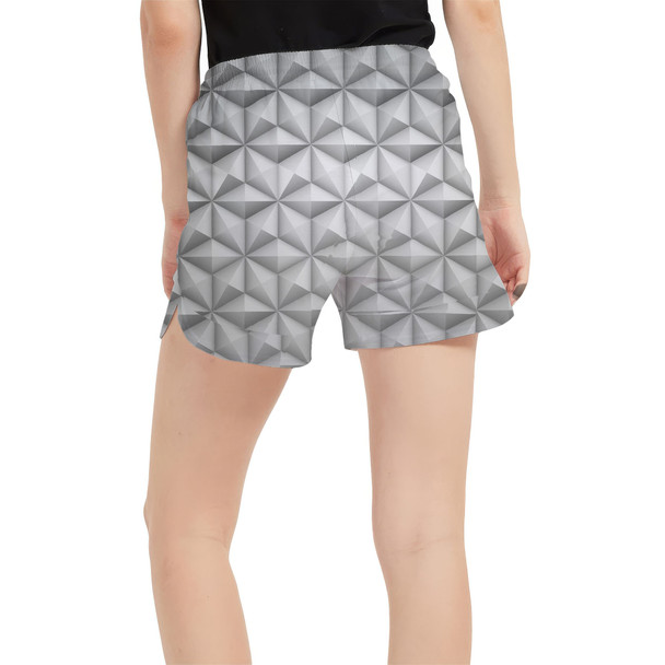 Women's Run Shorts with Pockets - EPCOT Icon