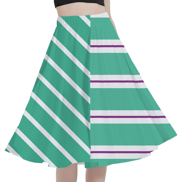 A-Line Pocket Skirt - Sugar Rush Racers Wreck It Ralph Inspired