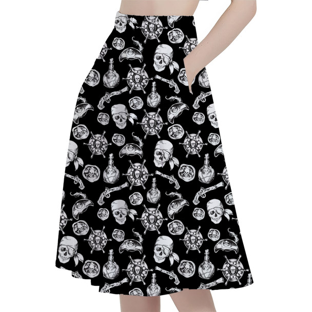 A-Line Pocket Skirt - A Pirate Life