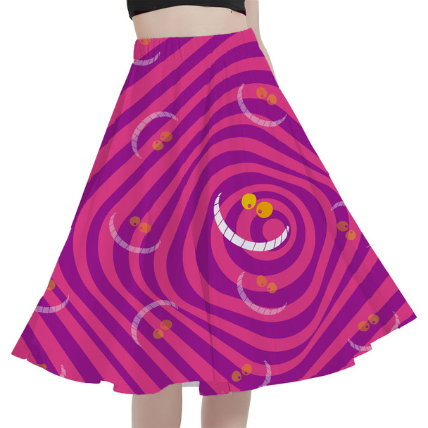 A-Line Pocket Skirt - Cheshire Cat