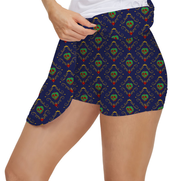 Women's Skort - Poison Apple Evil Queen Villains Inspired