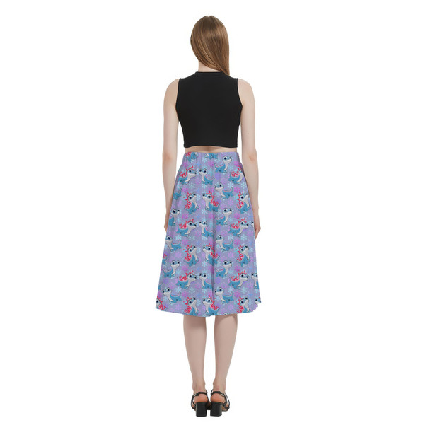 A-Line Pocket Skirt - Bruni the Fire Spirit