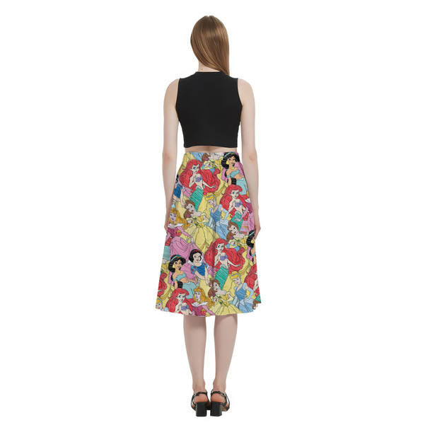 A-Line Pocket Skirt - Princess Sketches