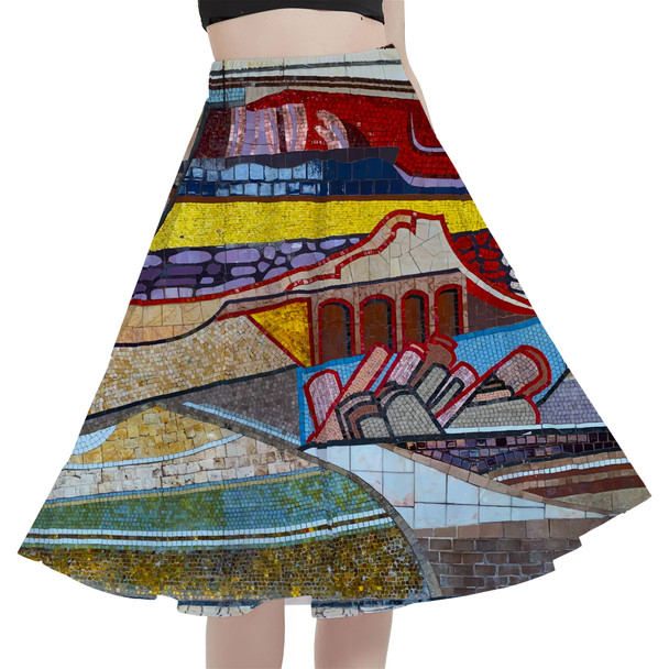 A-Line Pocket Skirt - The Mosaic Wall