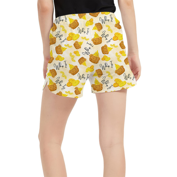 Women's Run Shorts with Pockets - Dole Whip It!