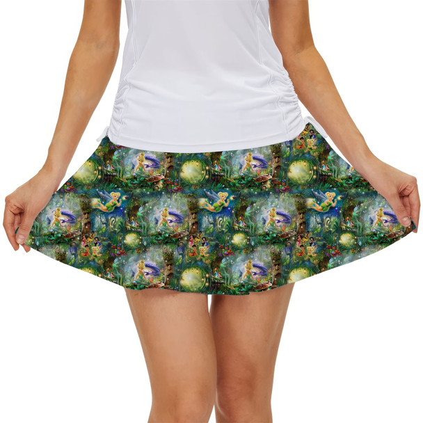 Women's Skort - Tinkerbell in Pixie Hollow