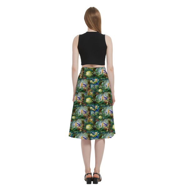 A-Line Pocket Skirt - Tinkerbell in Pixie Hollow