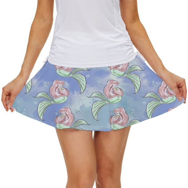 Women's Skort - Sketch of Ariel