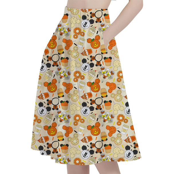 A-Line Pocket Skirt - Disney Halloween Snacks