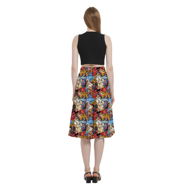 A-Line Pocket Skirt - Aladdin Sketched