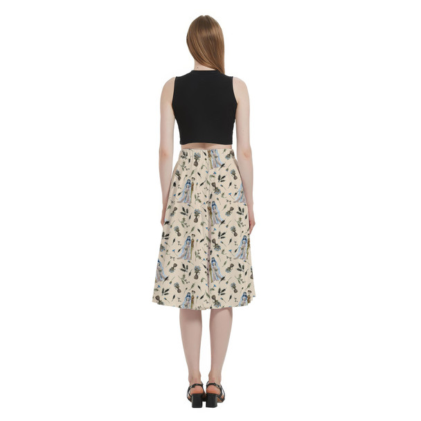 A-Line Pocket Skirt - The Corpse Bride