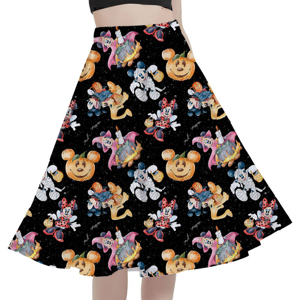 A-Line Pocket Skirt - Mickey & Minnie's Halloween Costumes