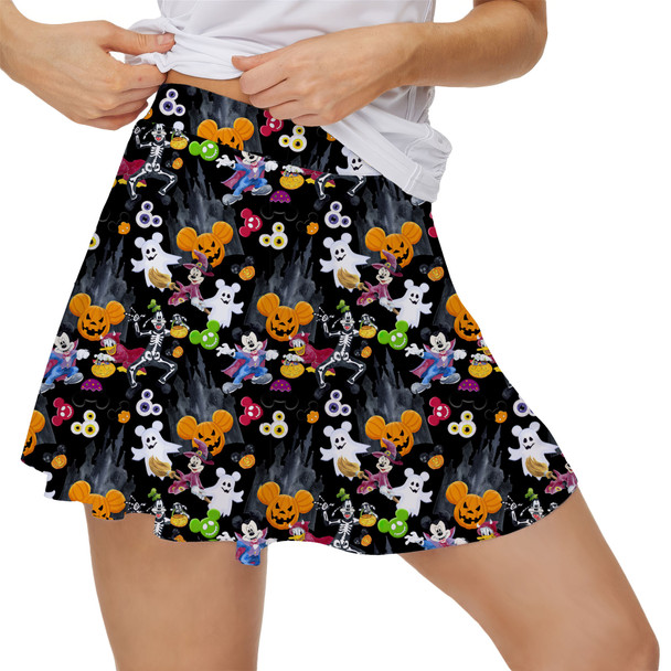 Women's Skort - Mickey & The Gang Trick or Treat