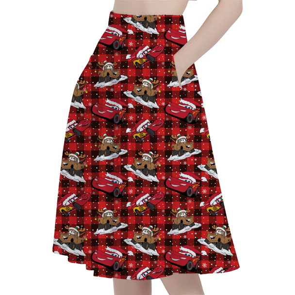 A-Line Pocket Skirt - A Cars Christmas