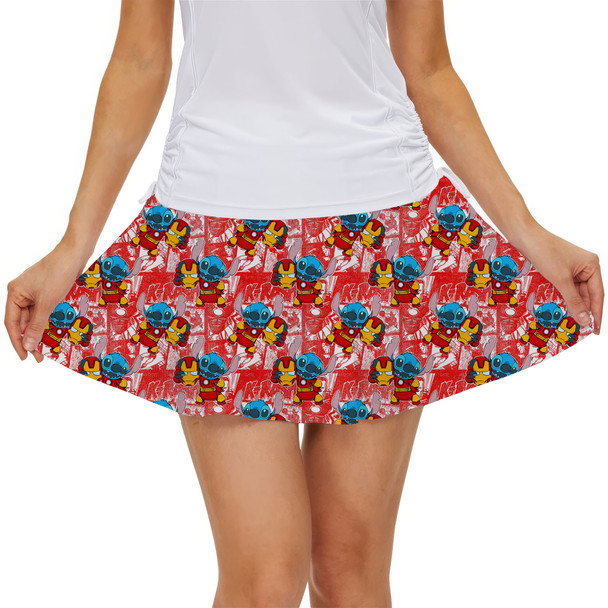 Women's Skort - Superhero Stitch - Ironman